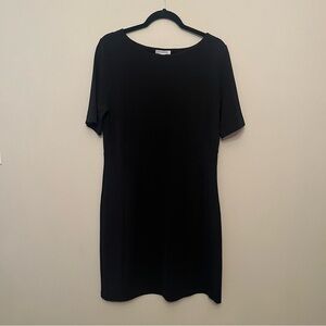 Boston Proper Short Sleeved Little Black Dress Women's Size 14